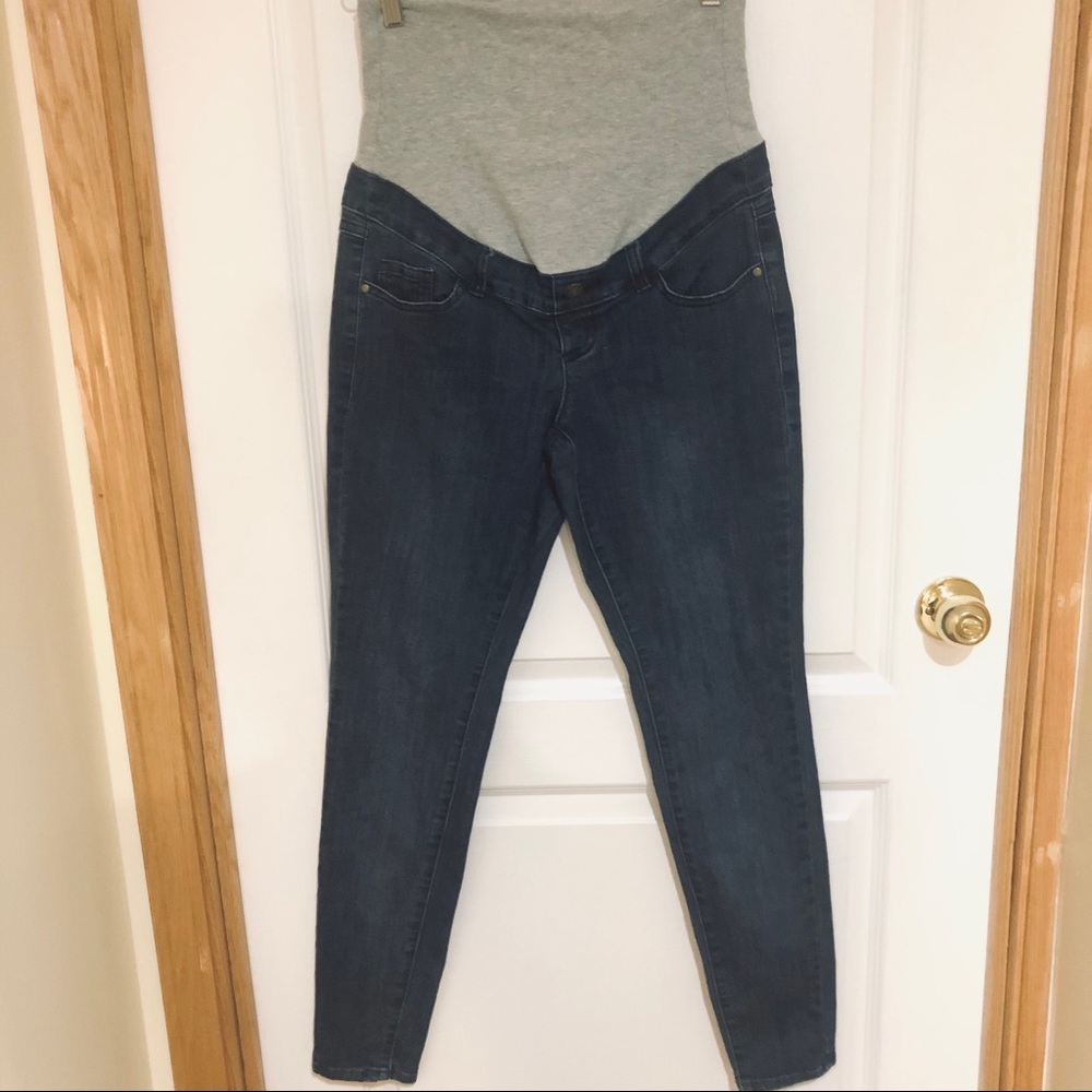 THYME MATERNITY JEANS - WASHED BLUE